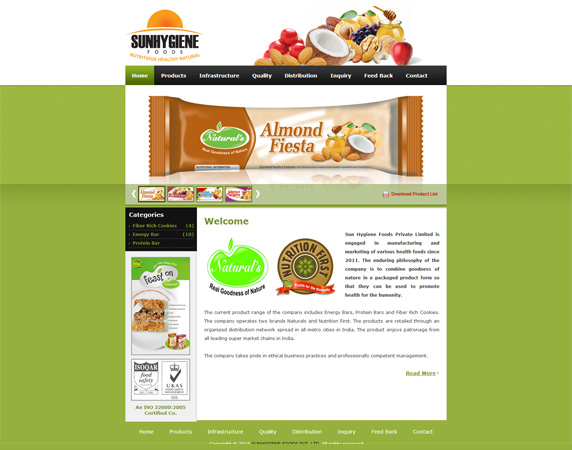 Sun Hygiene Foods Private Limited